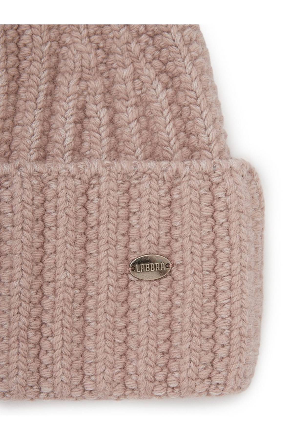 Шапка серо-коричневая, One