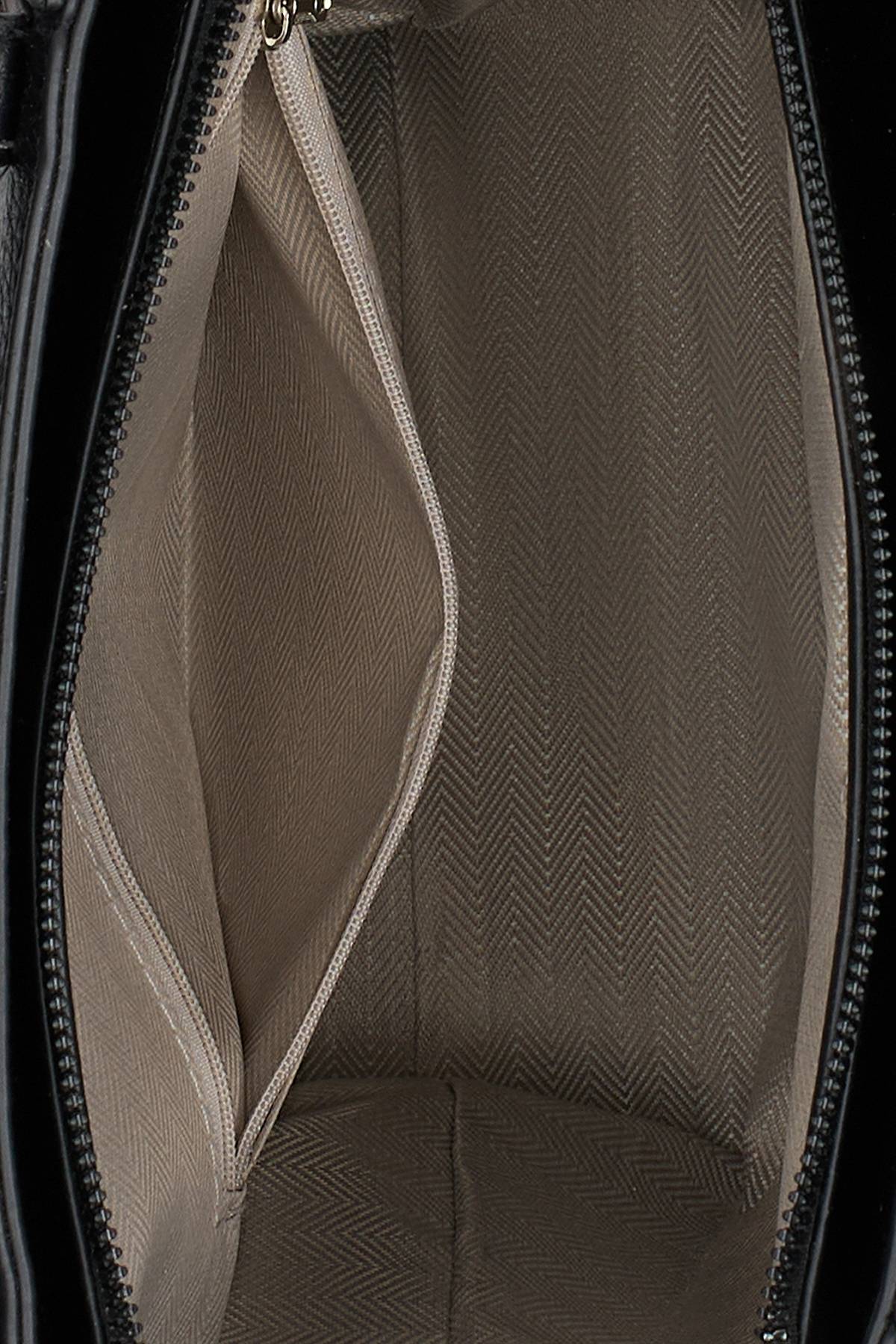 Сумка-шоппер с мягким силуэтом и короткими ручками, One