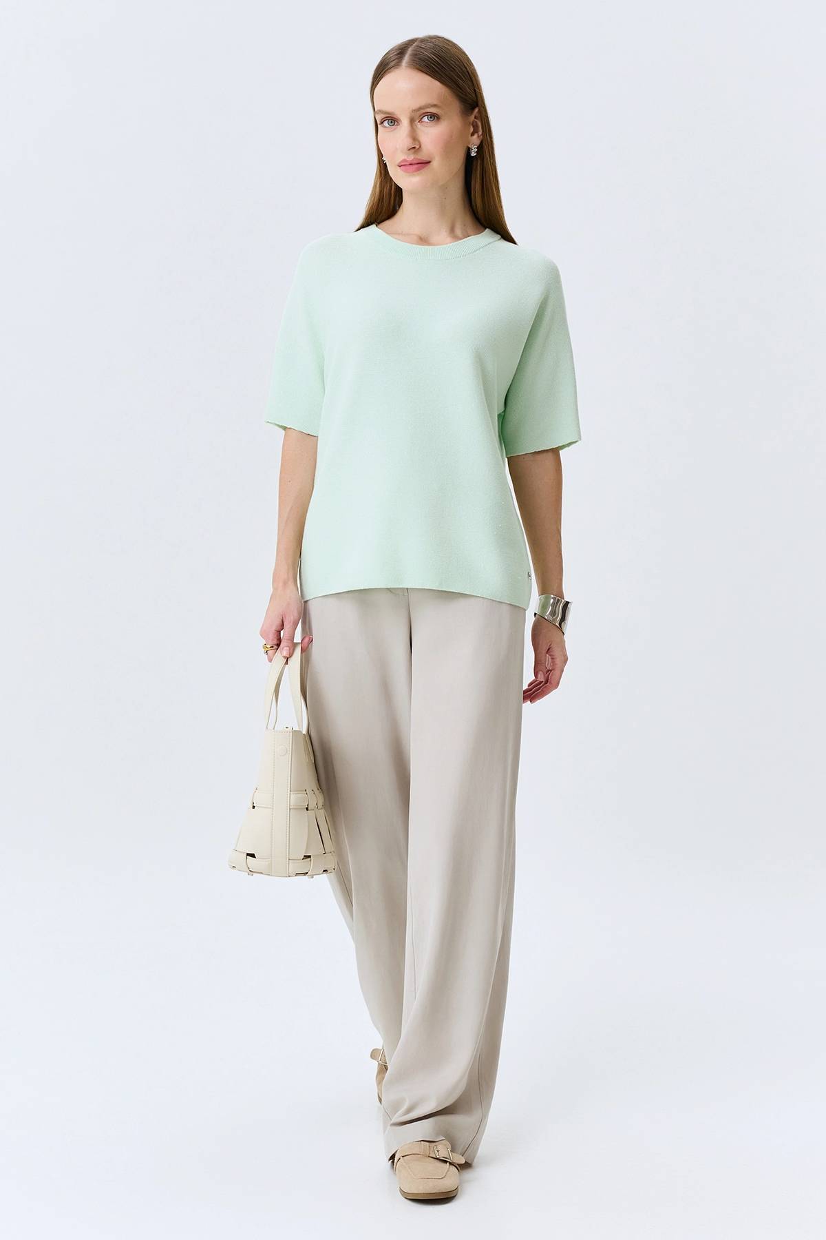 Джемпер с короткими рукавами, 44