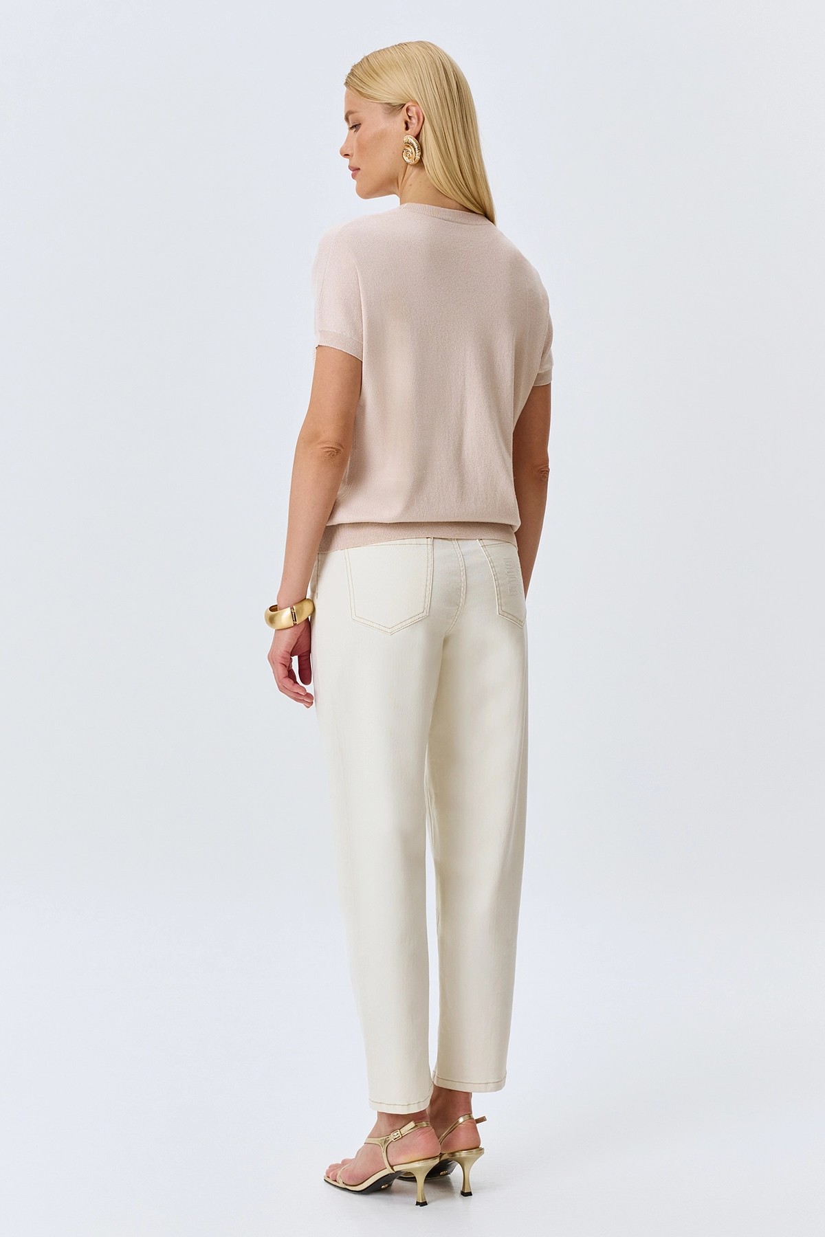 Базовый хлопковый топ, 34