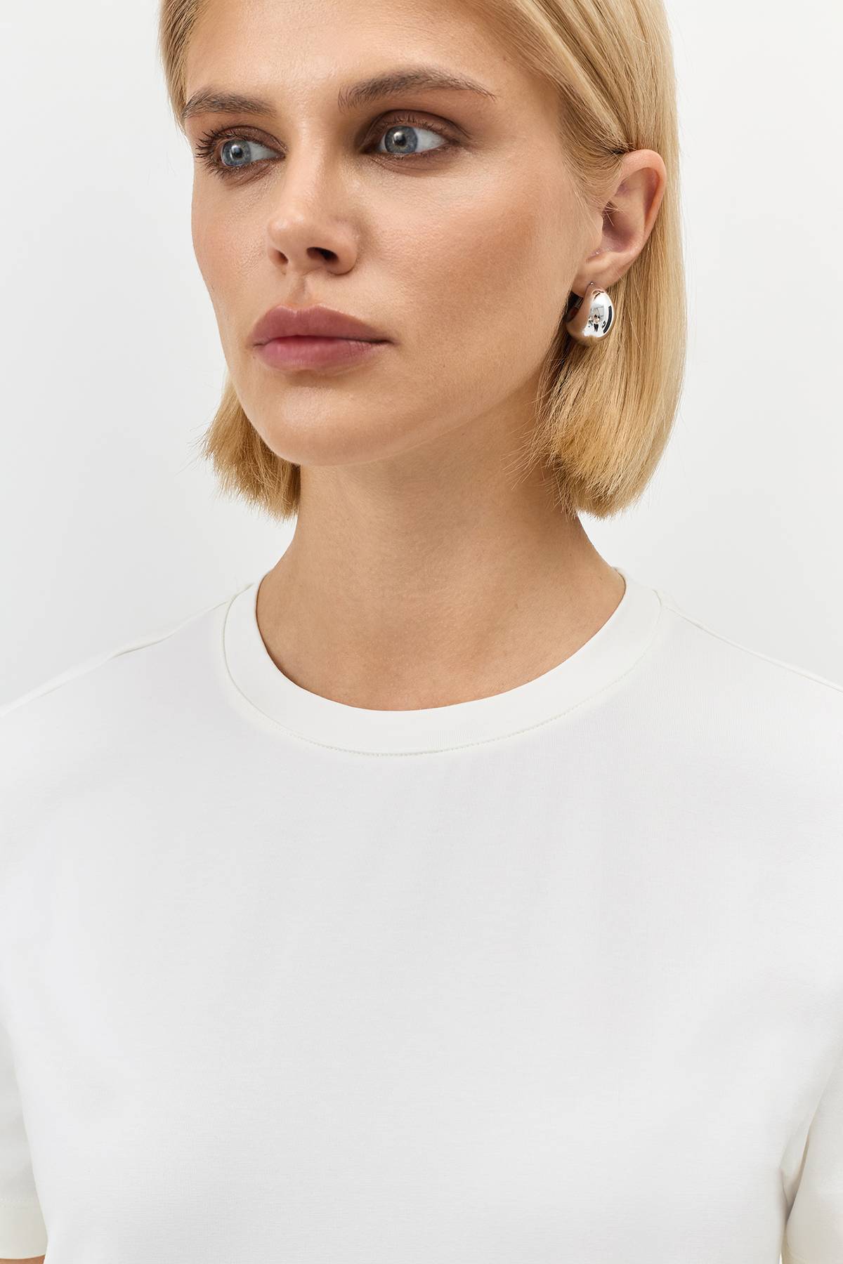 Футболка из смесового модала, 36