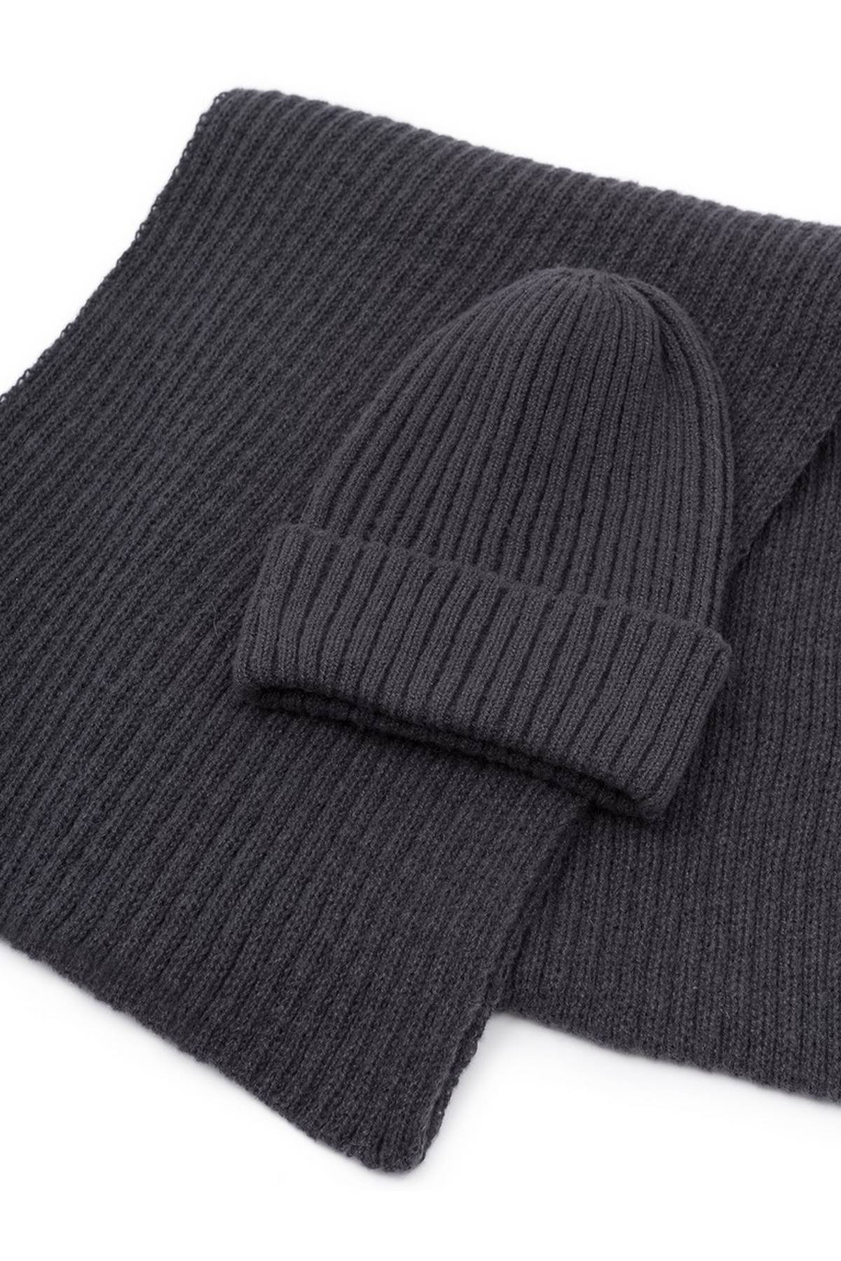 Шарф графитовый, One