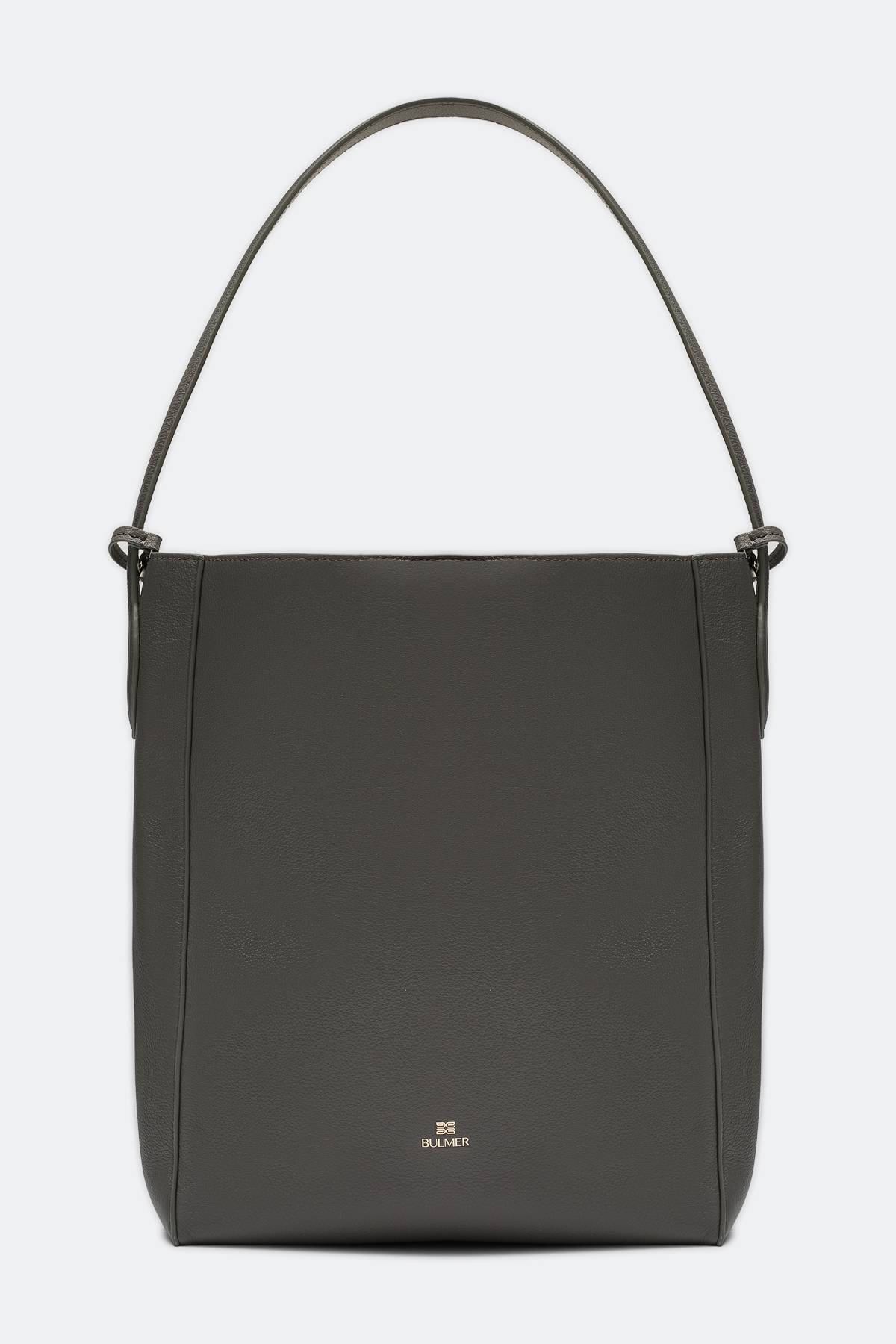 Кожаная сумка с короткой ручкой и кошельком, One