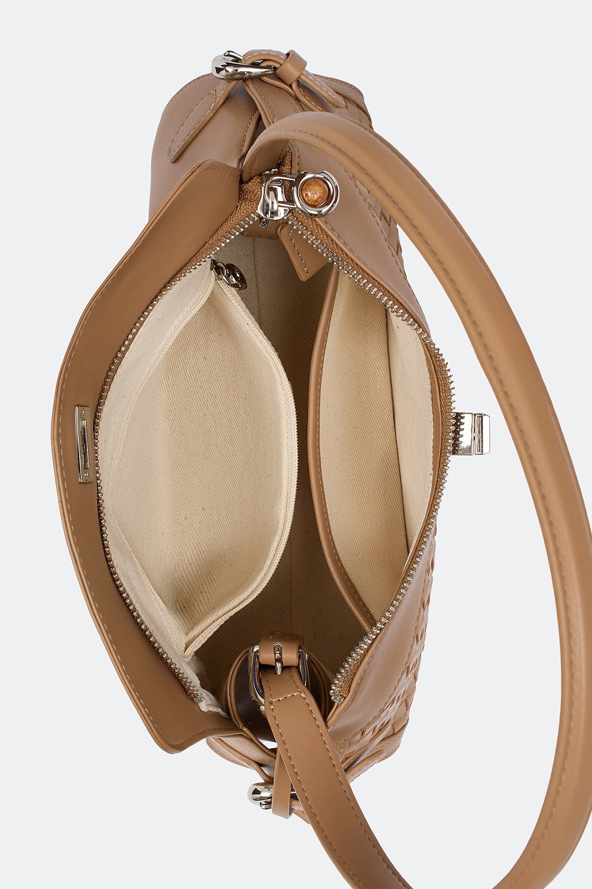 Плетеная сумка кроссбоди, One