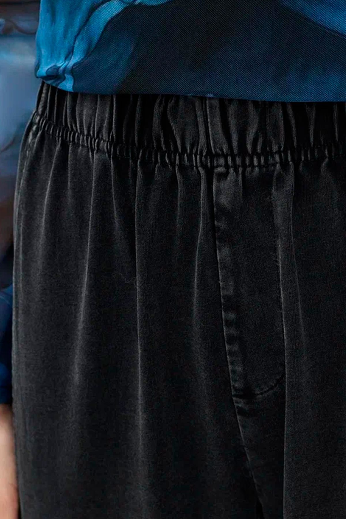 Хлопковые брюки с эффектом "мрамора", 42р