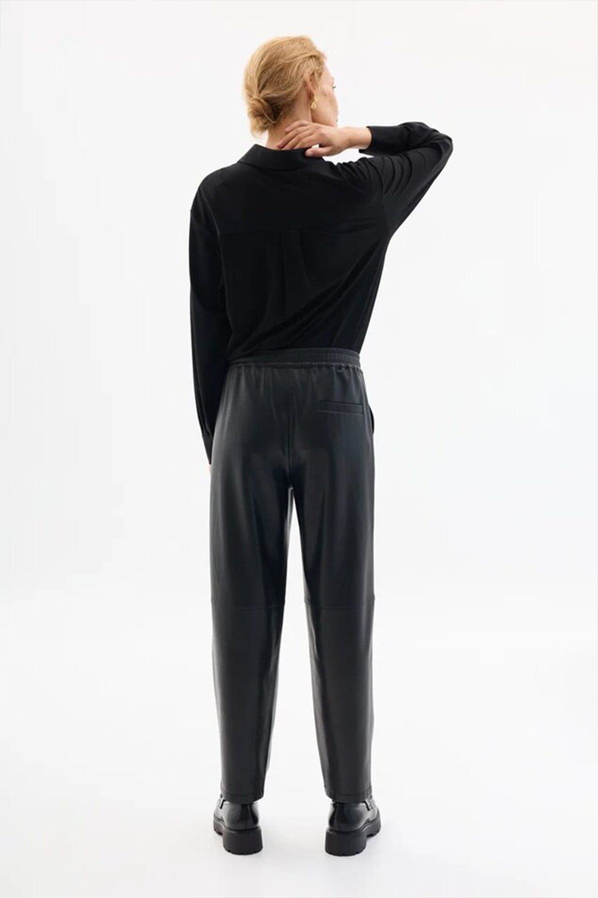 Брюки из экокожи, 52р