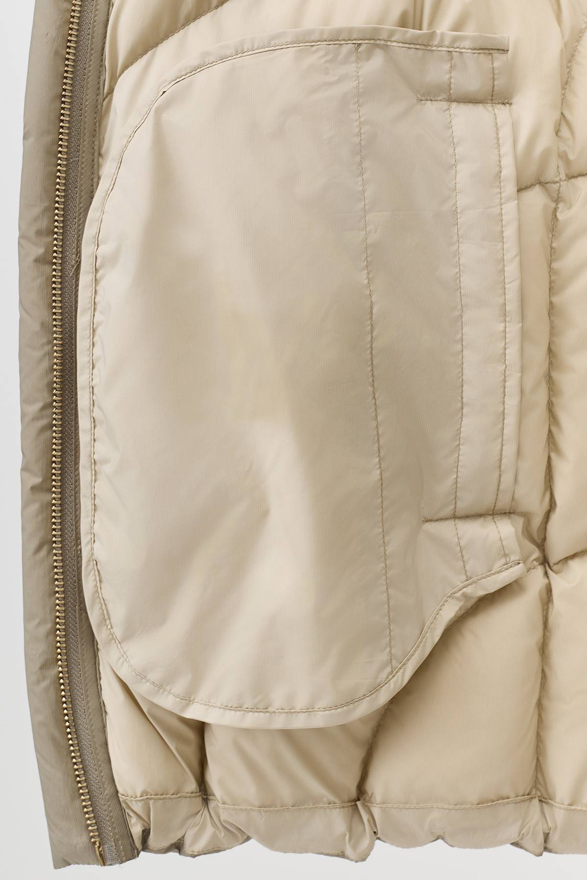 Лимитированная серия куртка оливковая с палантином, 40