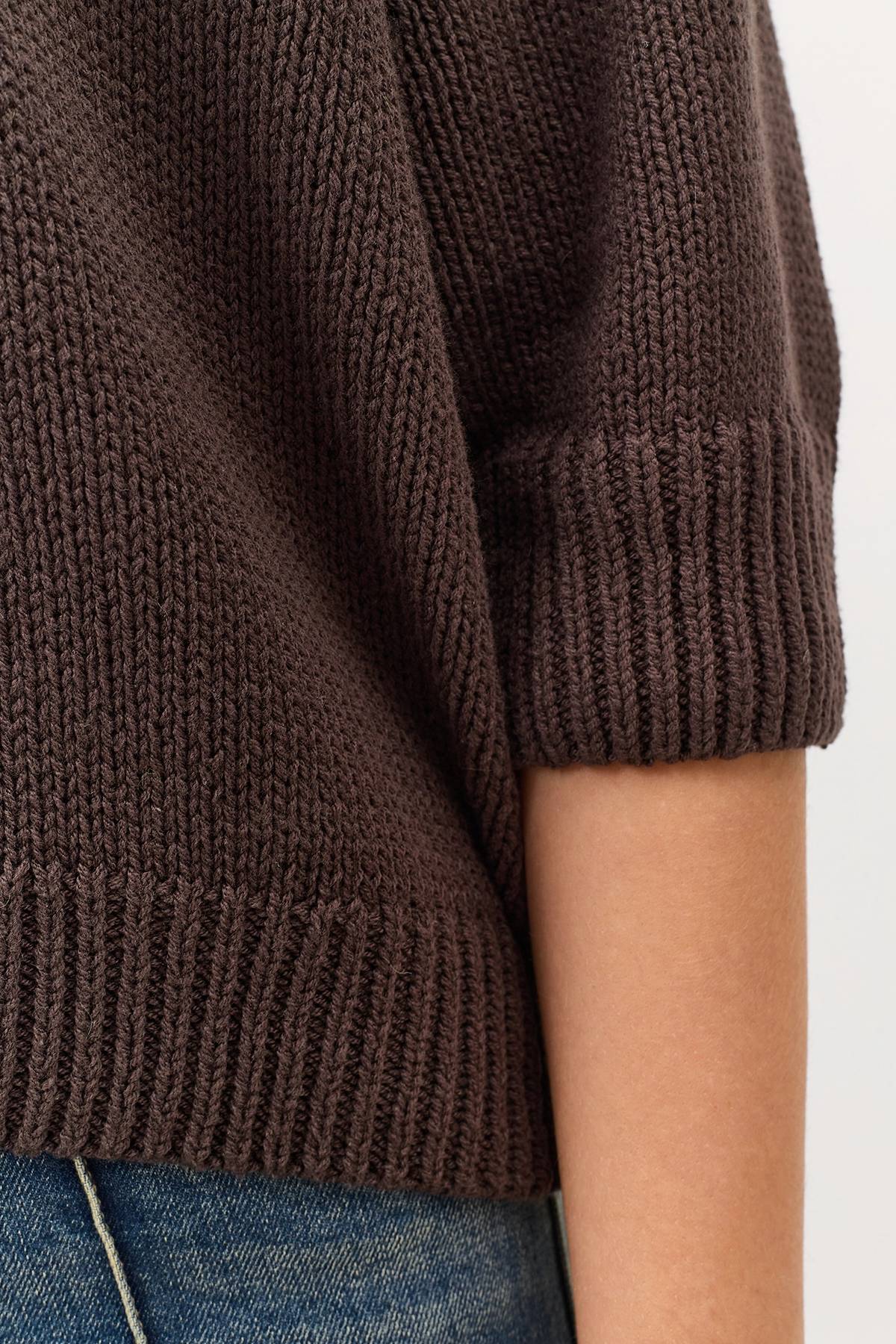 Лимитированная серия базовый джемпер с палантином, 40