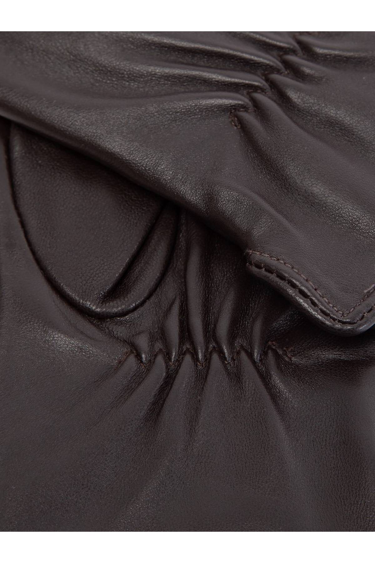 Перчатки темно-коричневые, 7,5