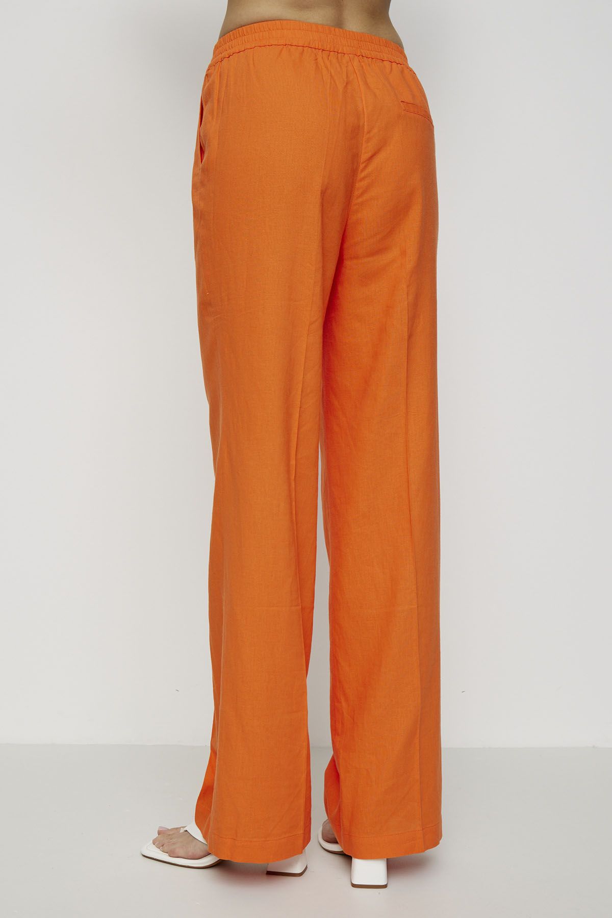 Яркие брюки с карманами, 42р