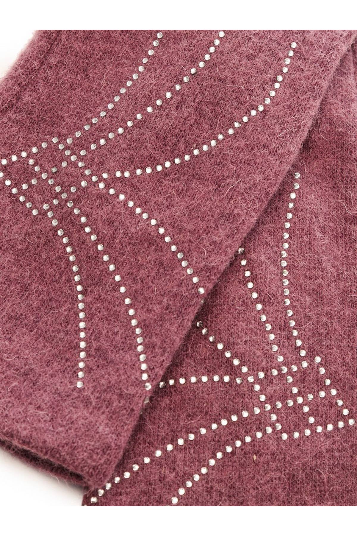 Перчатки пыльно-розовые, M