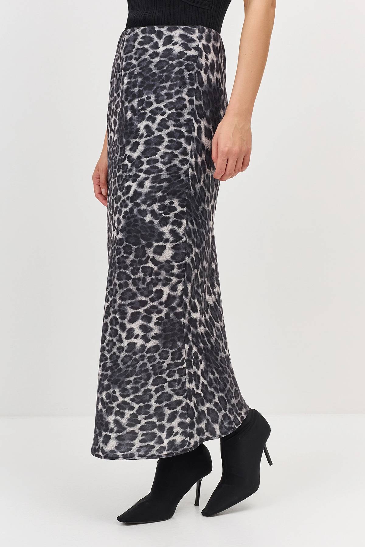 Лимитрированная серия юбка с принтом и ремень, 34