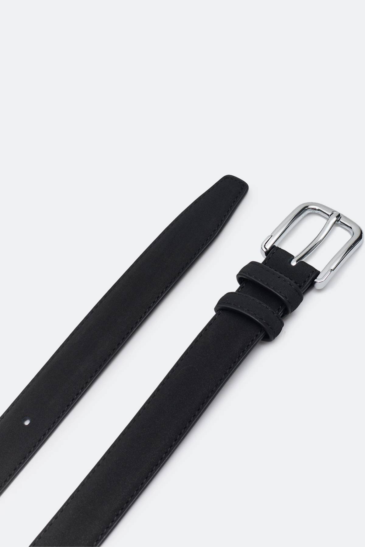 Лимитированная серия брюки в черном цвете с ремнем, 36