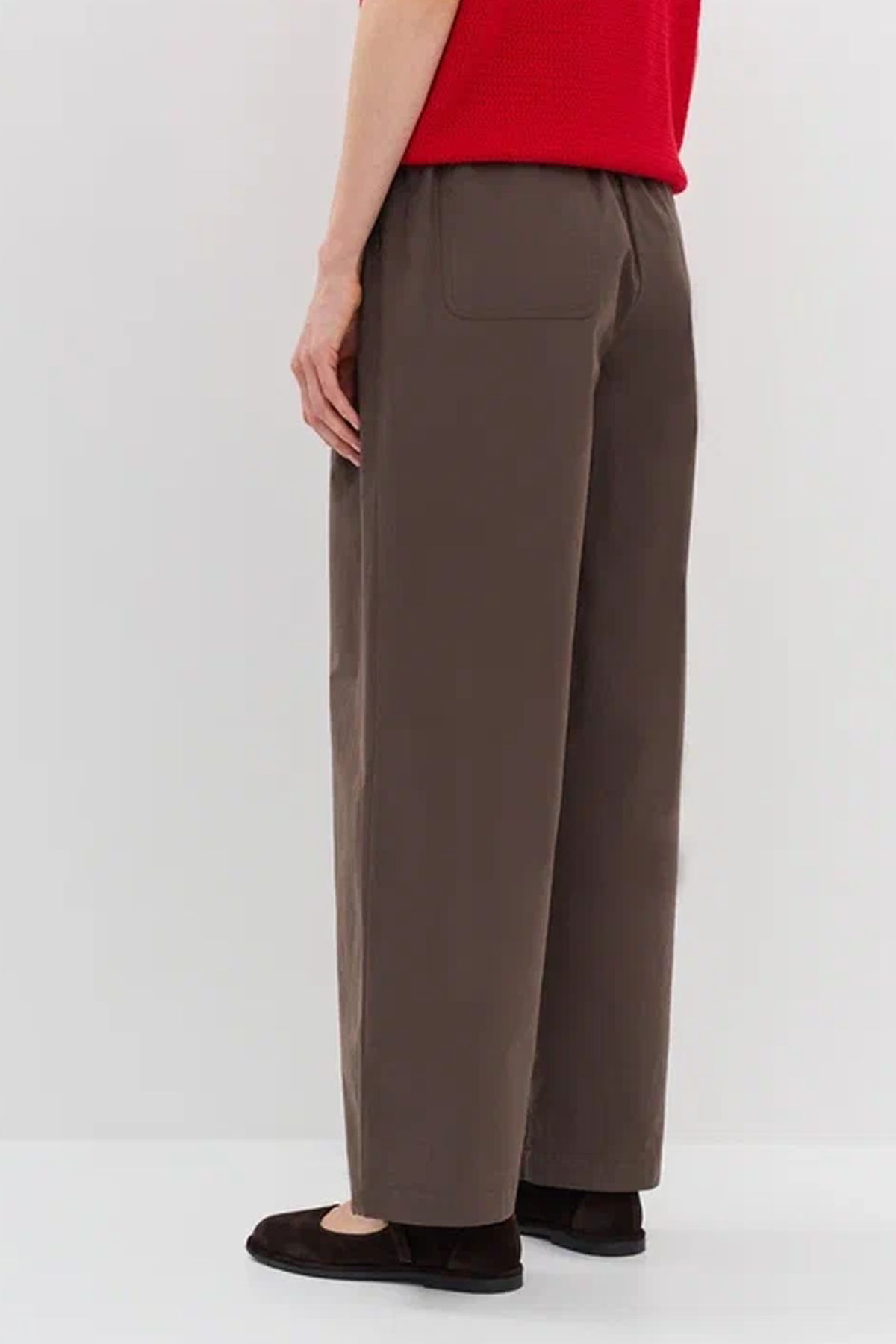 Широкие брюки из хлопка, 50р