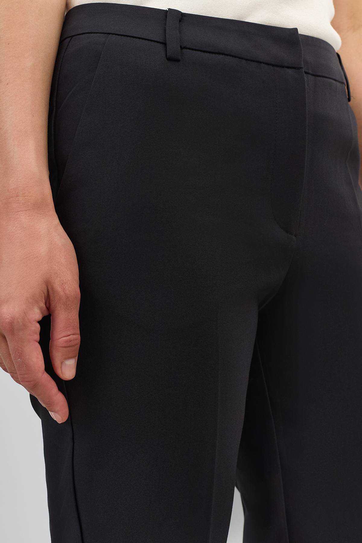 Лимитированая серия классические зауженные брюки с ремнем, 42