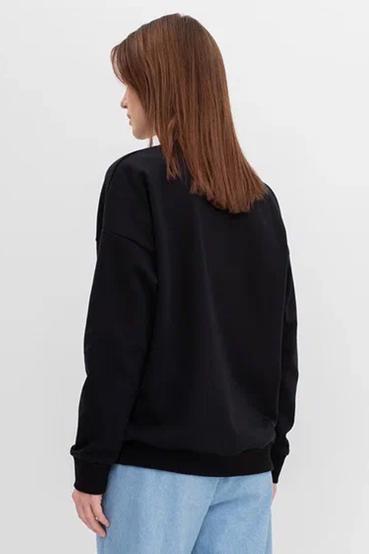 Джемпер с объёмным принтом, 42р