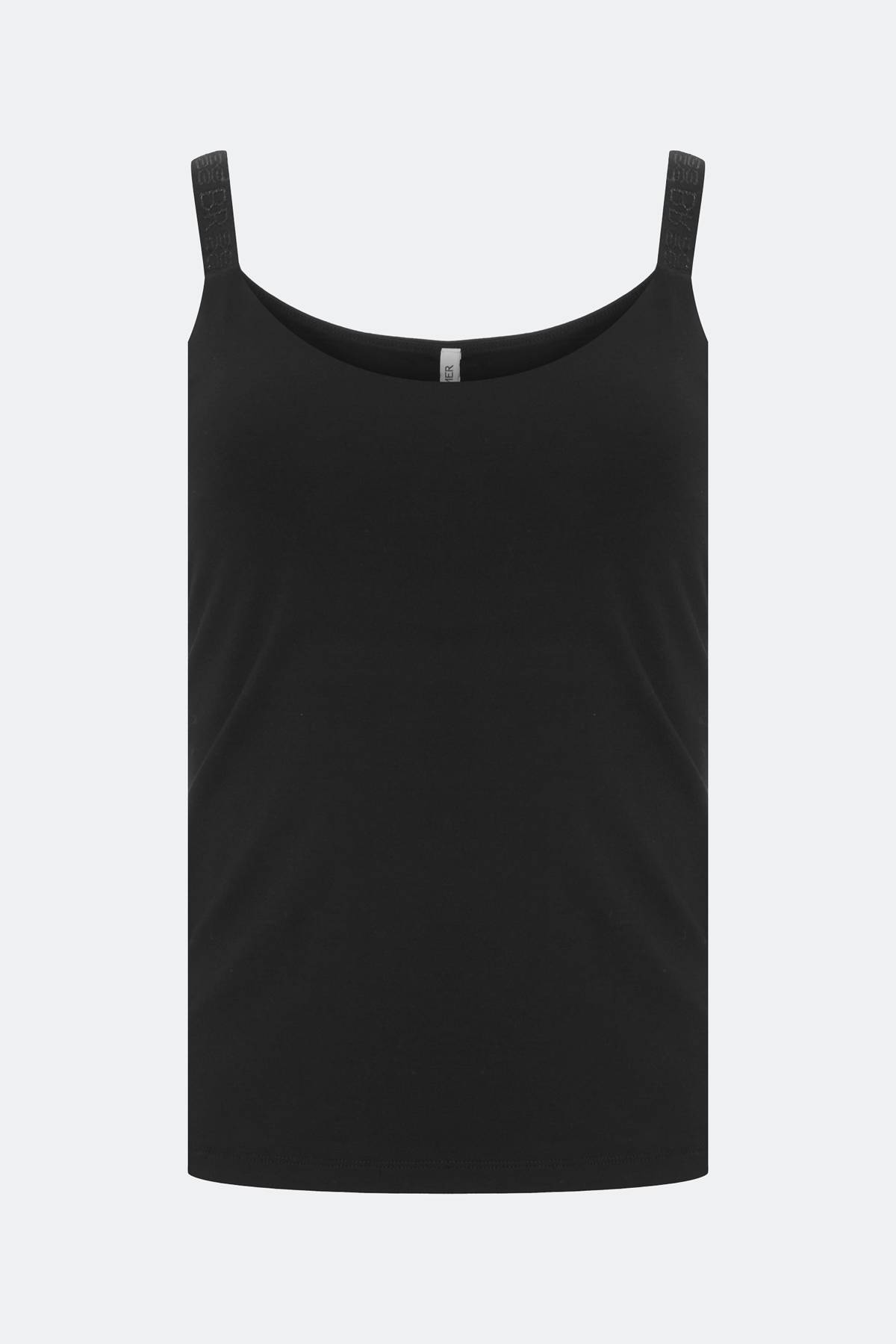 Топ с брендированными бретелями, 36