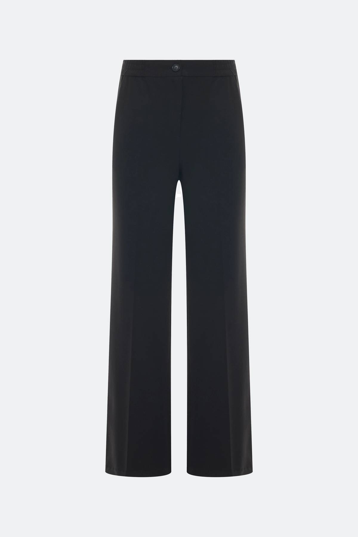 Лимитрированная серия широкие брюки с мягкими стрелками и ремень, 44