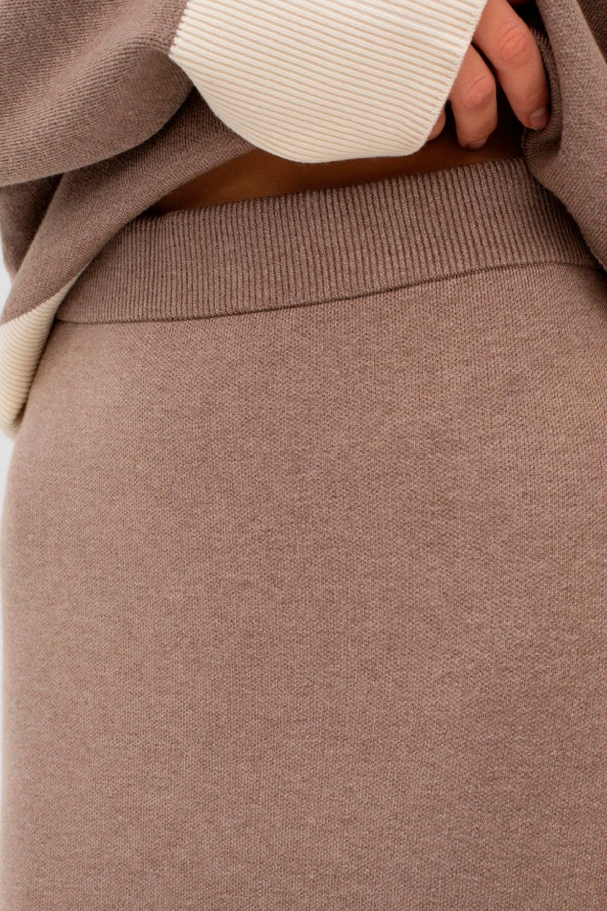 Яркая трикотажная юбка, 42р