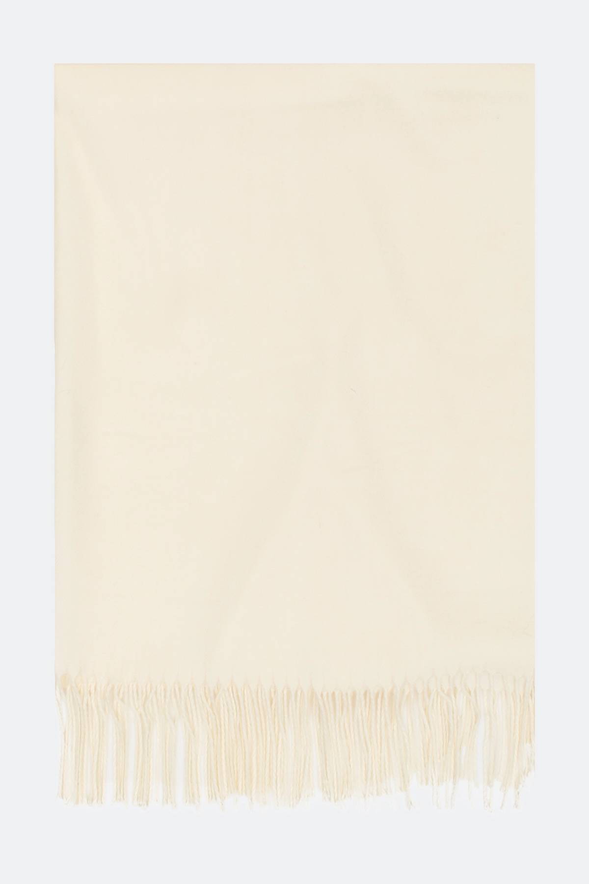 Лимитированная серия светло-бежевая куртка с палантином, 48