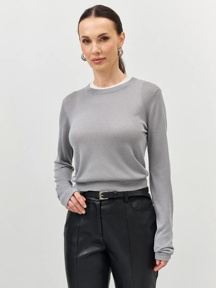 Узкий ремень с квадратной пряжкой, M