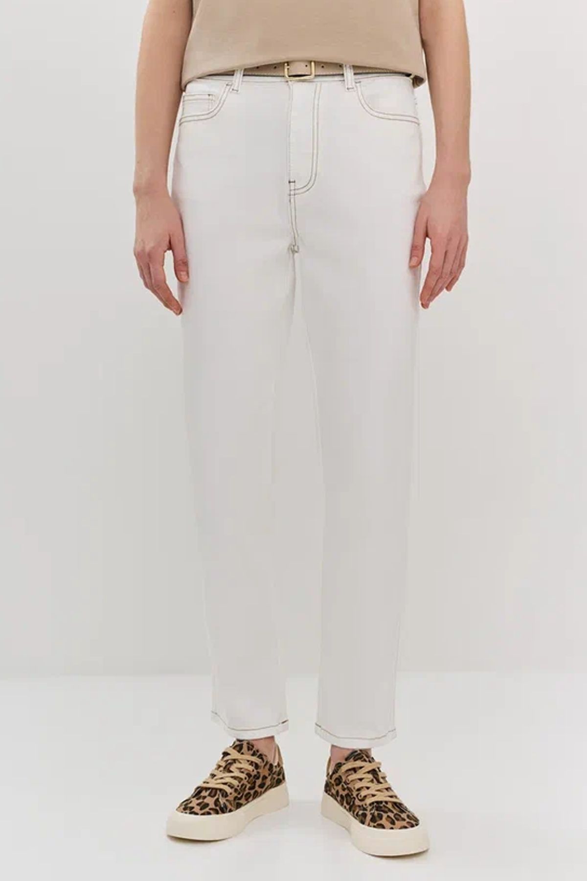 Джинсы прямого силуэта, 52р