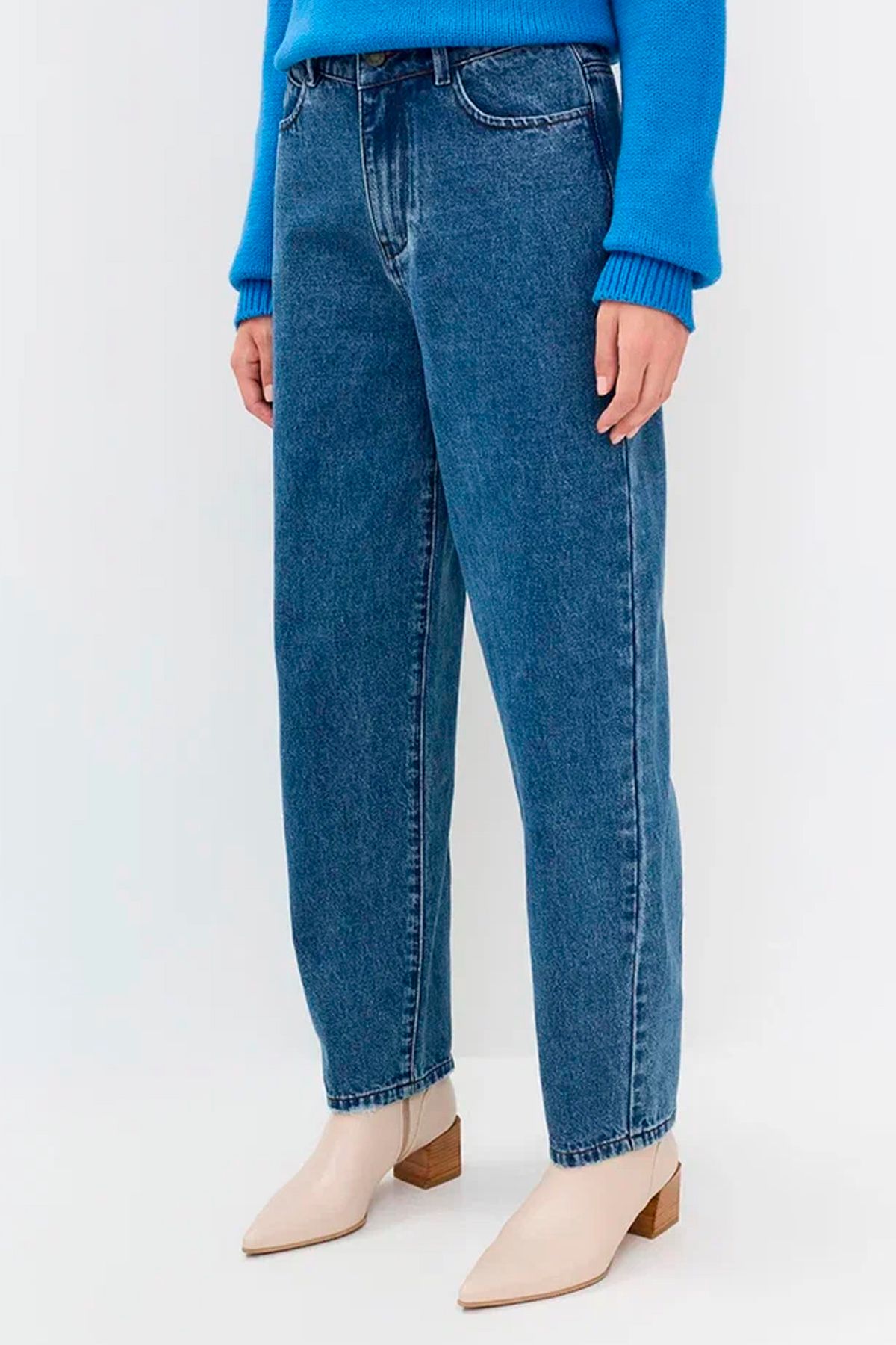 Классические джинсы бананы, 44р