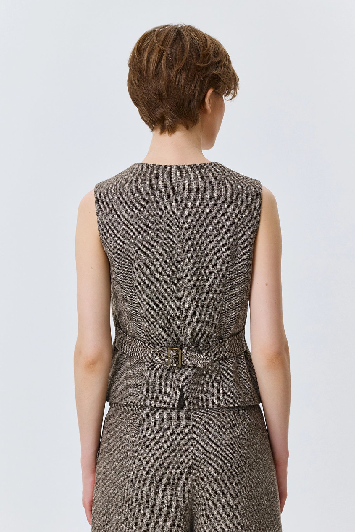 Жилет с узором Herringbone, 52