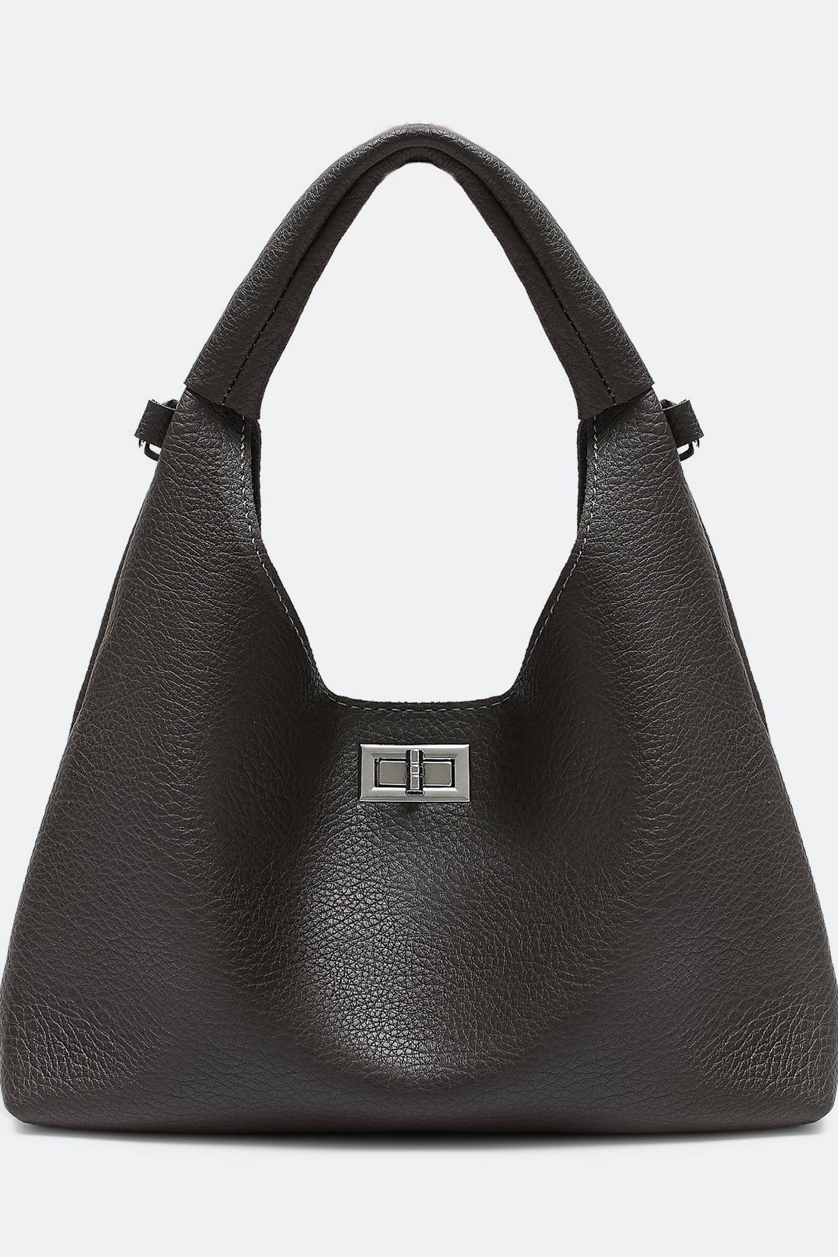 Сумка из искусственной кожи с косметичкой, One