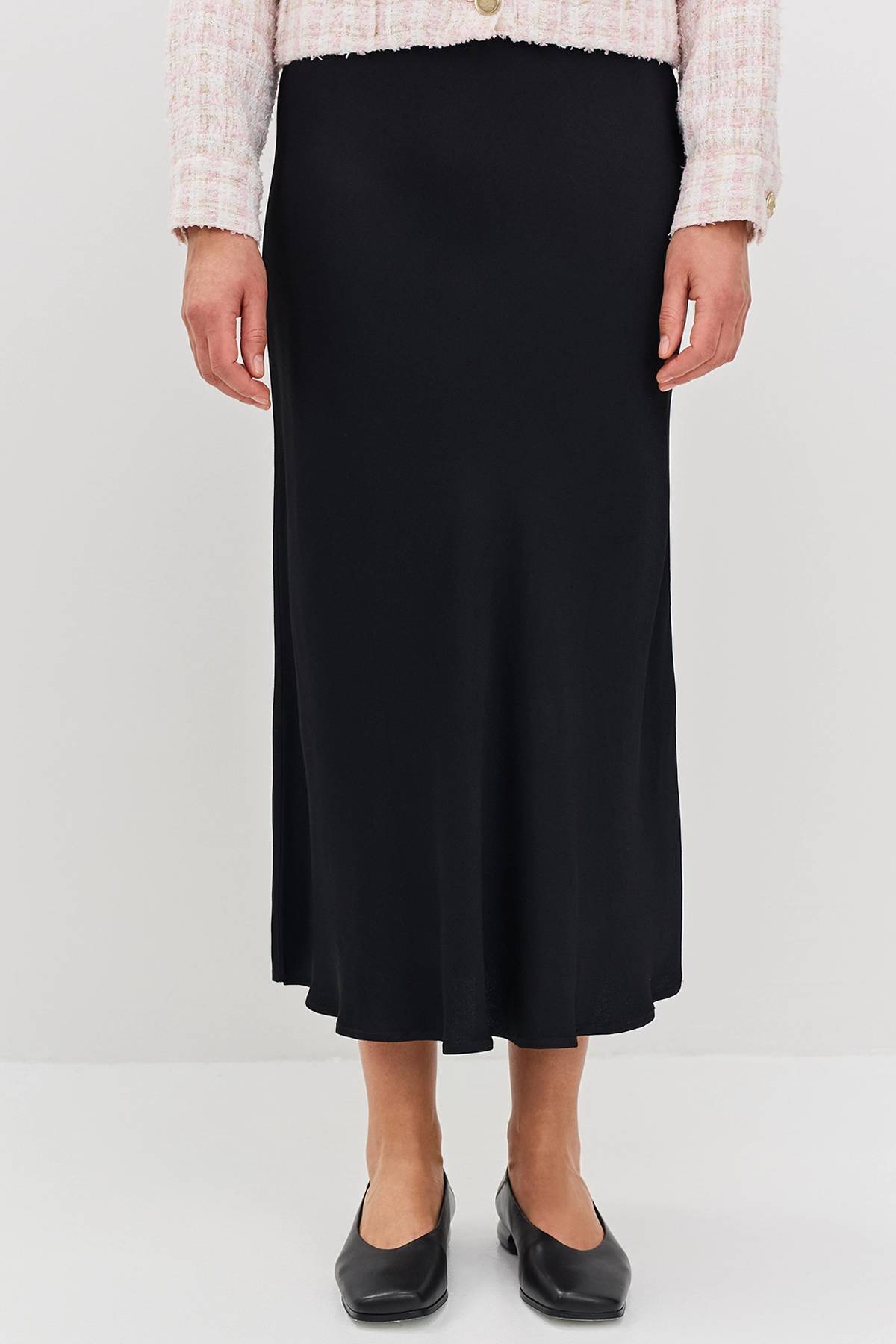 Юбка-миди из вискозы, 52р