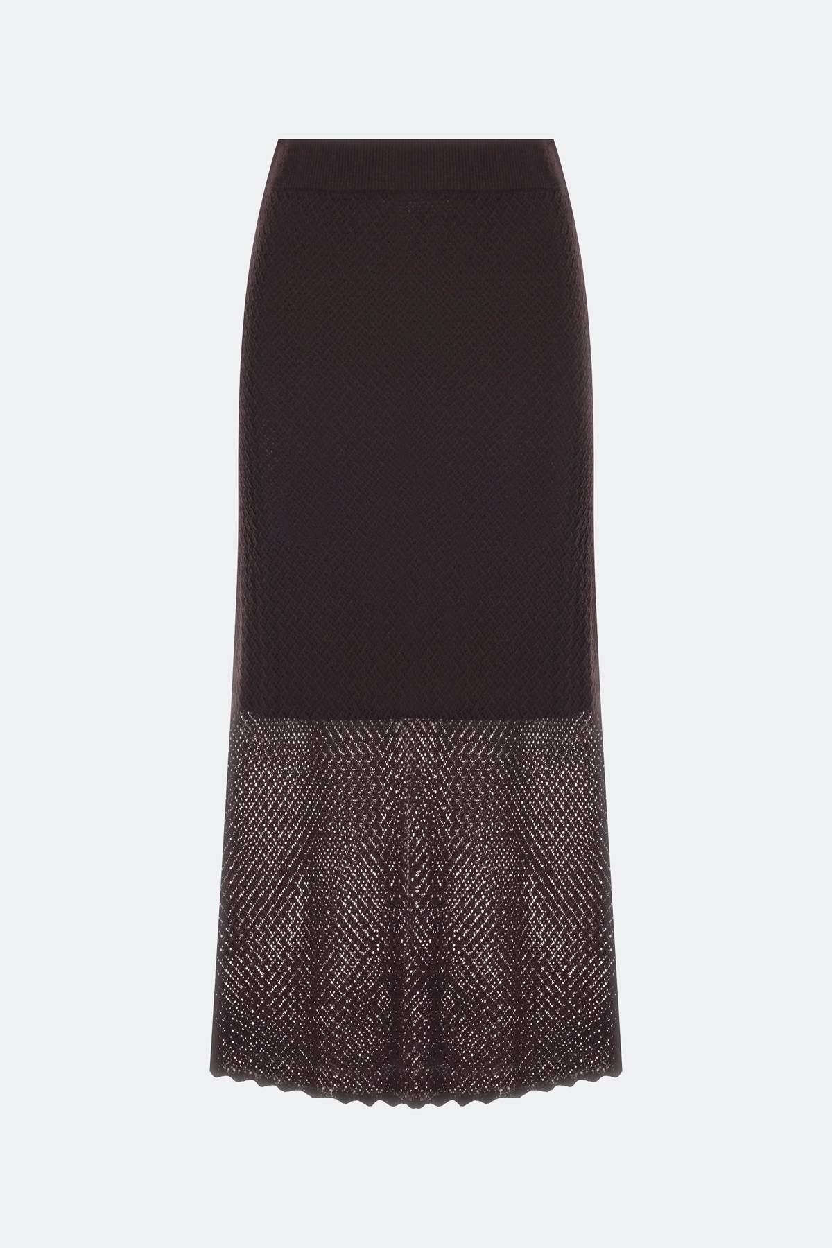 Ажурная юбка-макси, 48