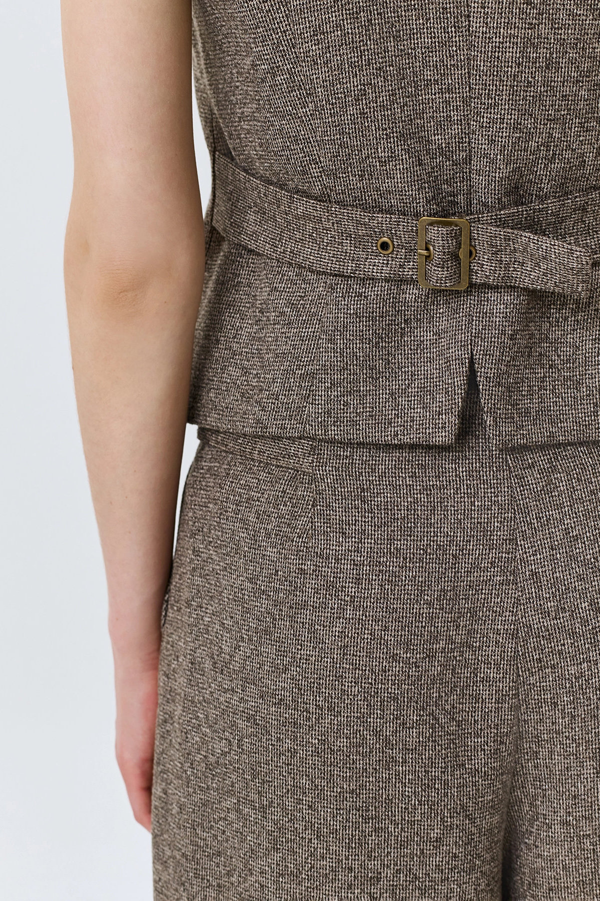 Жилет с узором Herringbone, 52