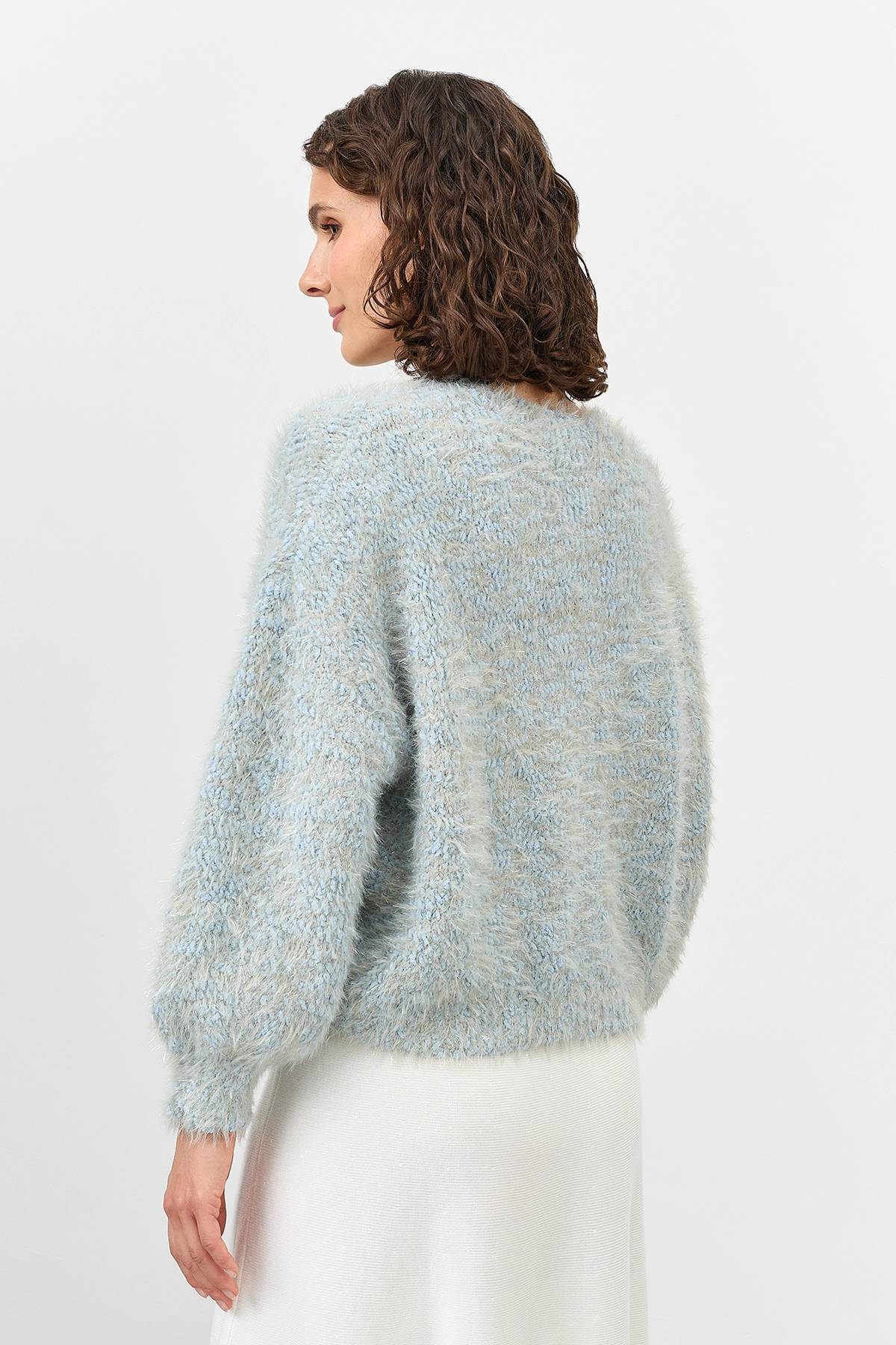 Укороченный тонкий джемпер, 42