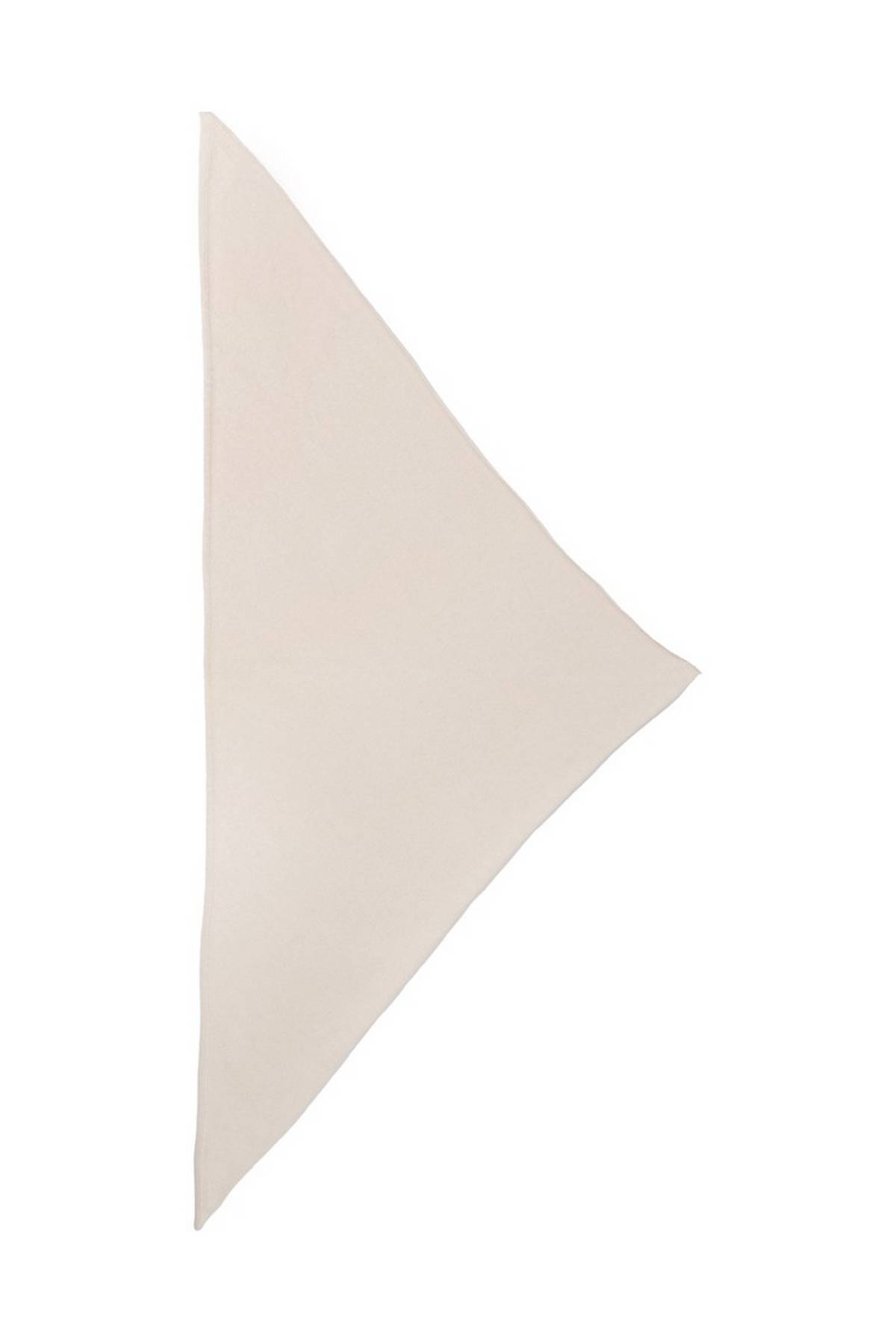 Платок кремовый, One