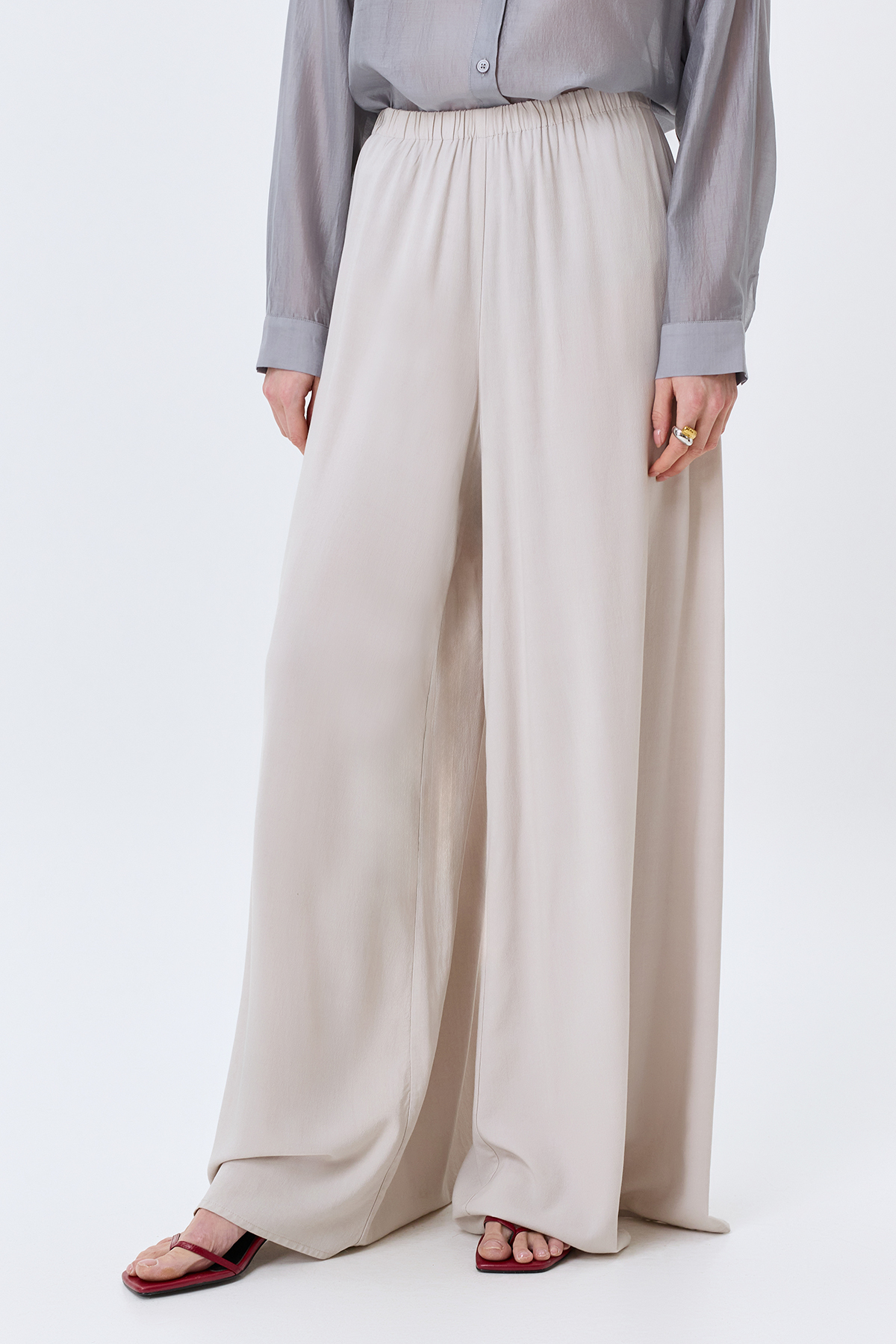 Широкие брюки-палаццо, 52