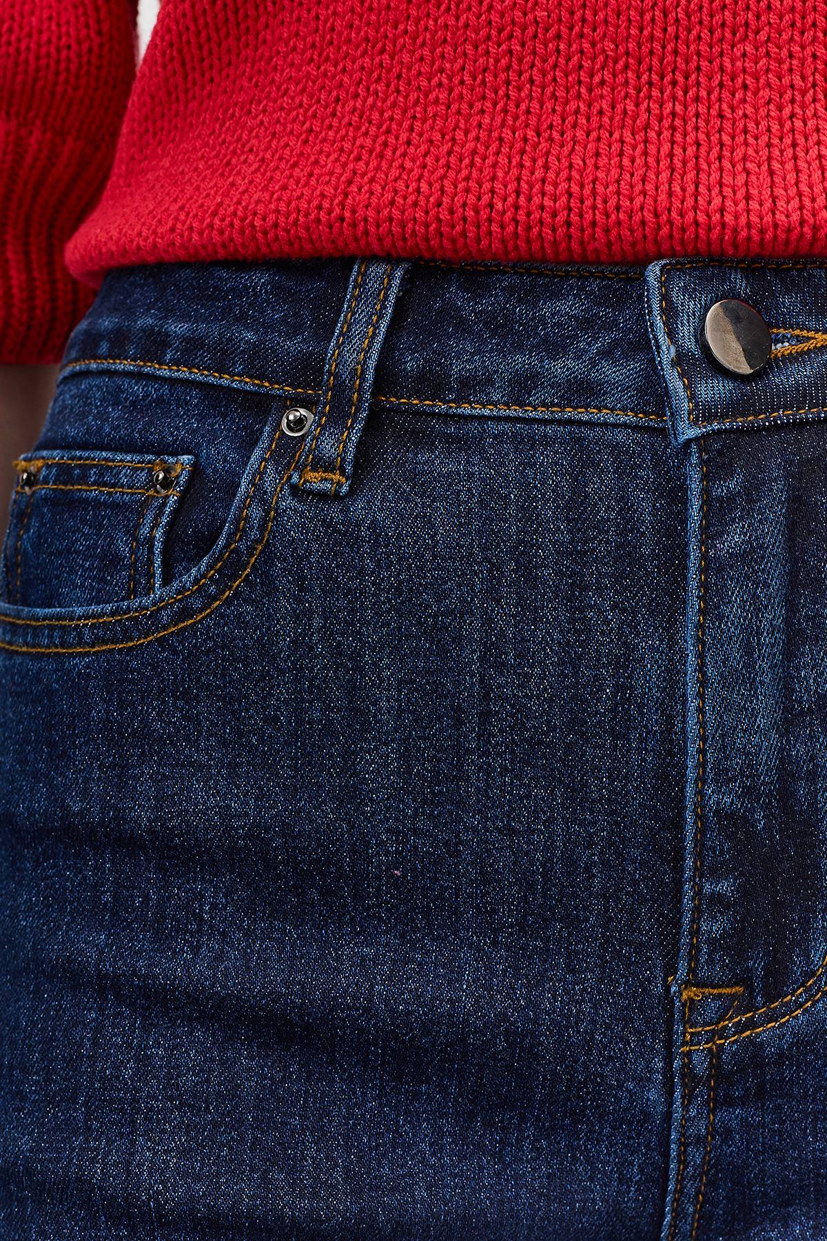 Базовые джинсы прямого силуэта, 42