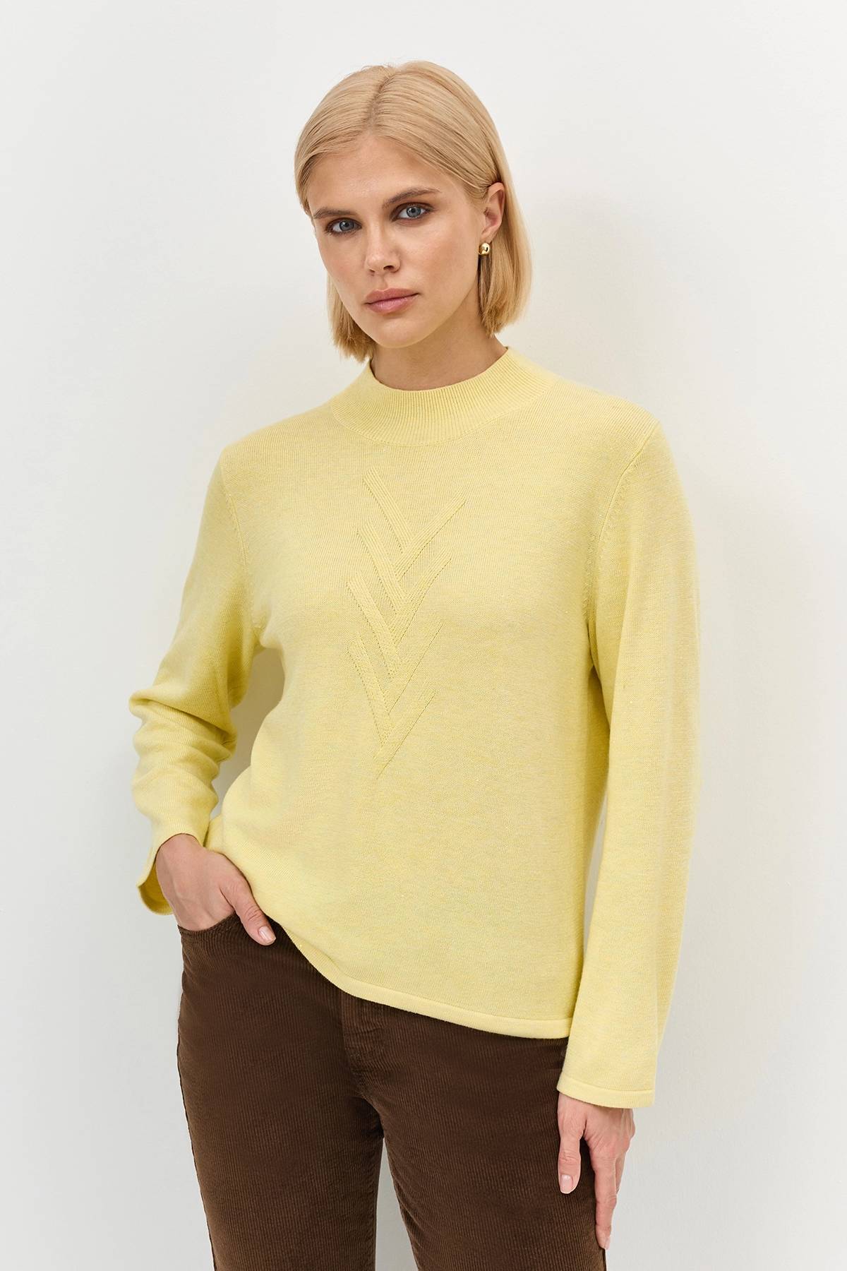 Лимитрированная серия яркий джемпер с пайетками и ремень, 36