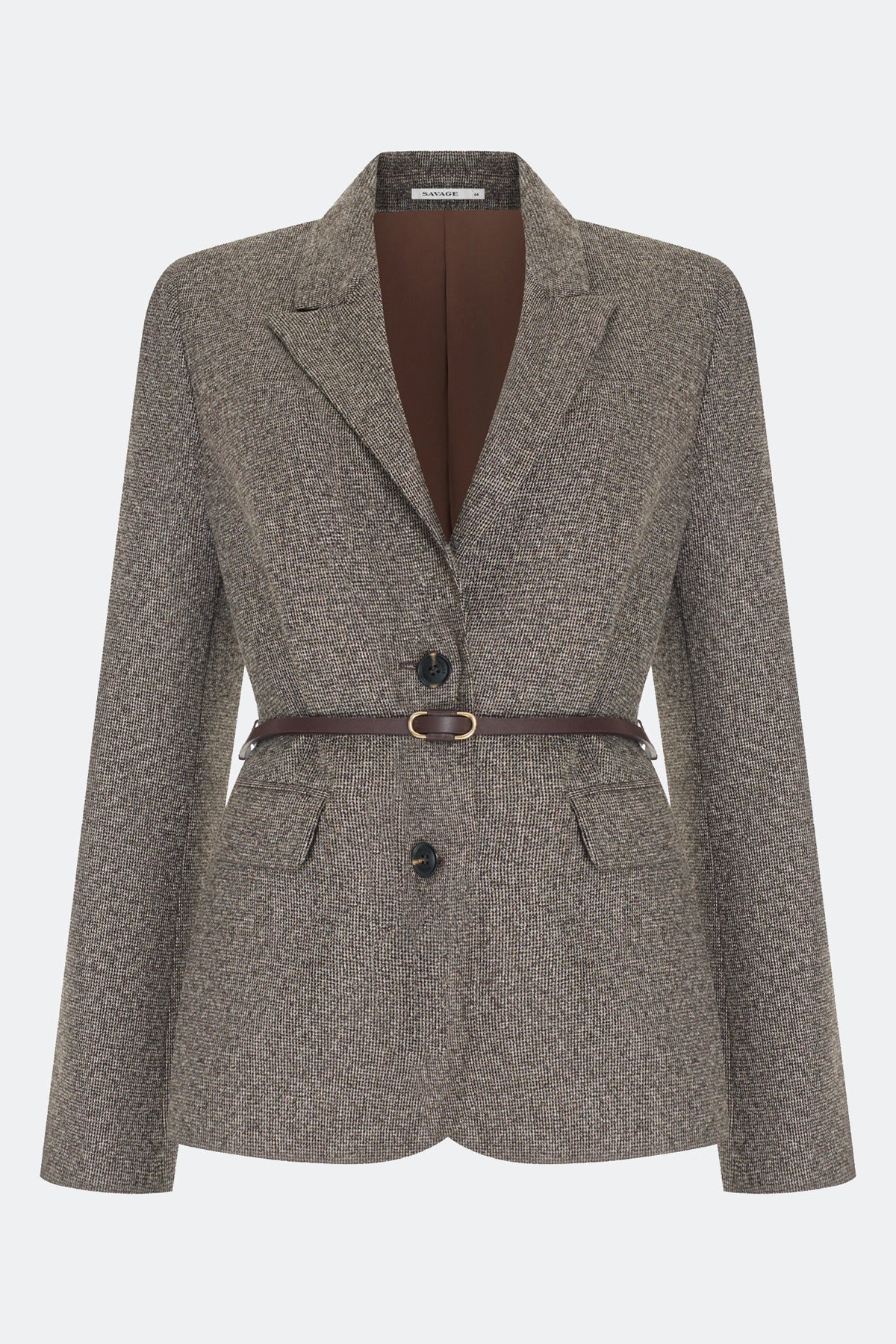 Классический жакет с узором Herringbone, 52