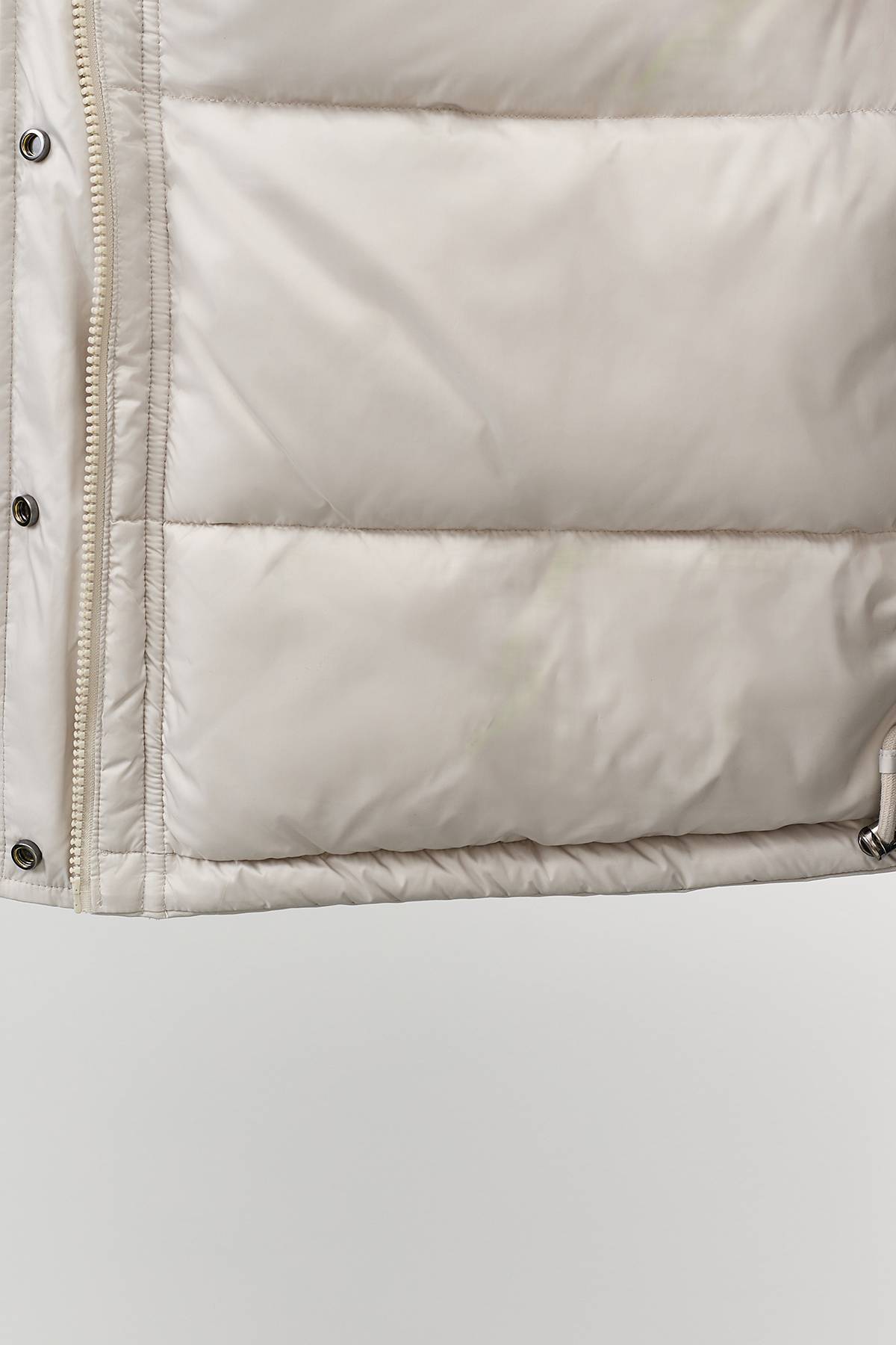 Лимитированная серия минималистичная куртка с вязаным воротником с палантином, 40