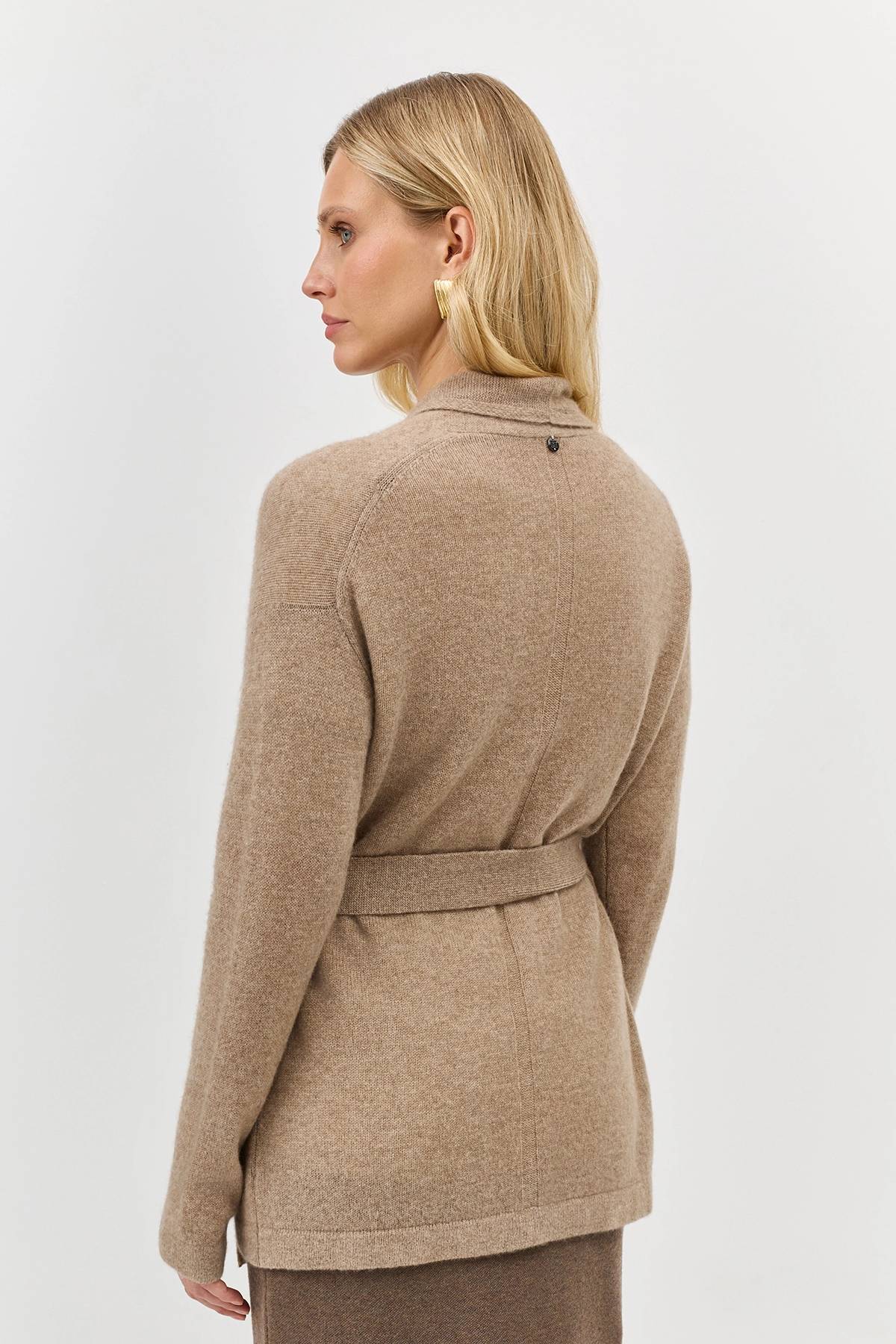 Вязаный кардиган из 100% кашемира, 34