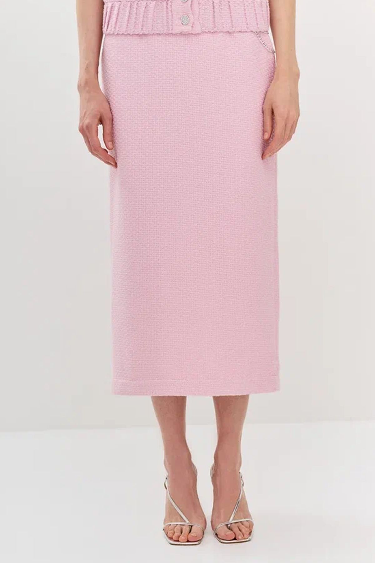 Юбка-карандаш из твида, 40р